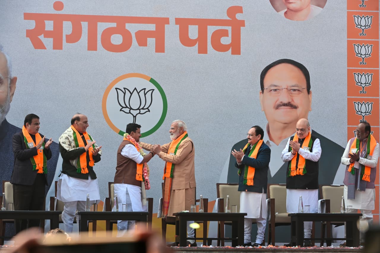 नितिन नवीन ने BJP के नए राष्ट्रीय अध्यक्ष के तौर पर कार्यभार संभाला